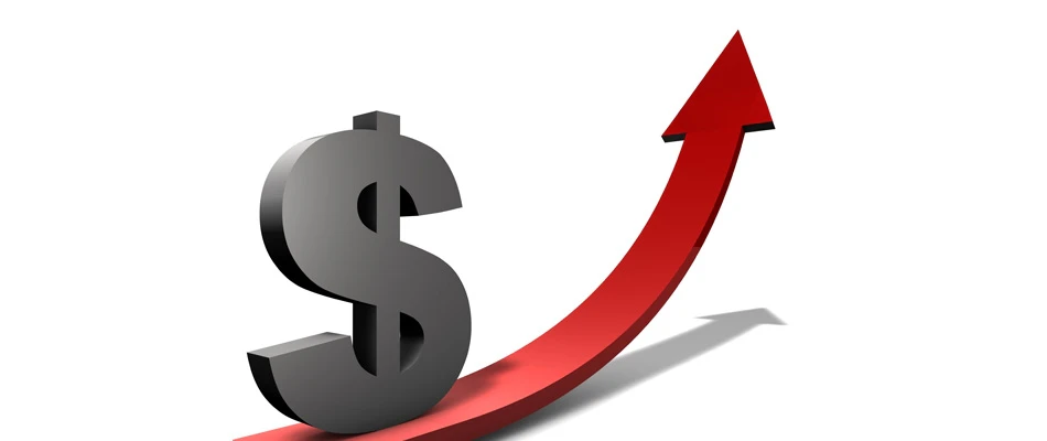 950x400 dollar rising