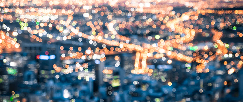 Electricity city lights XL