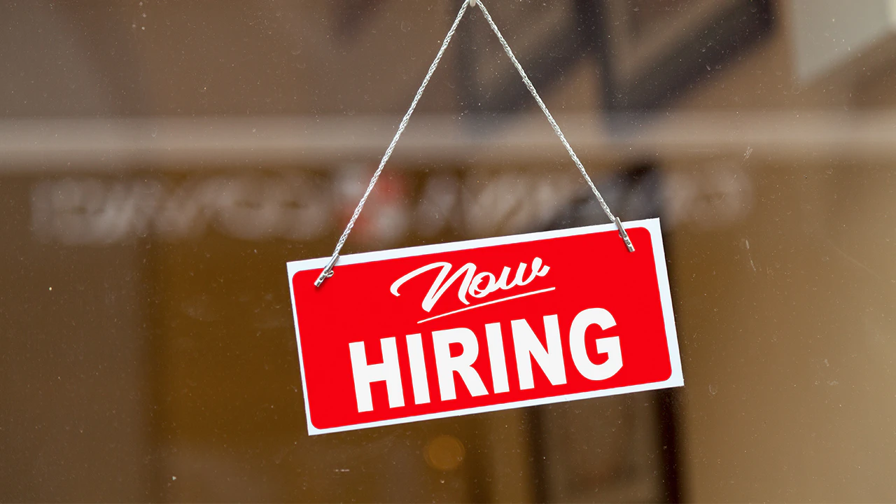 Now hiring