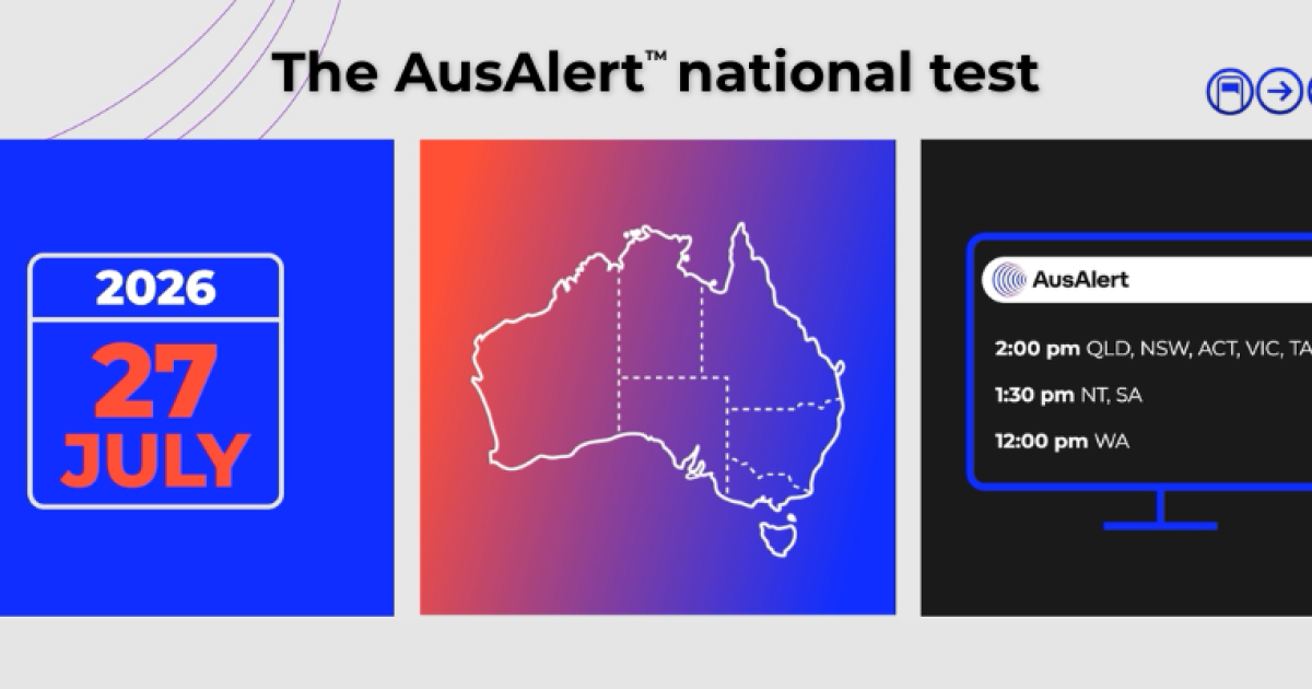 Be prepared for the National AusAlert Critical Alert Test | The South ...