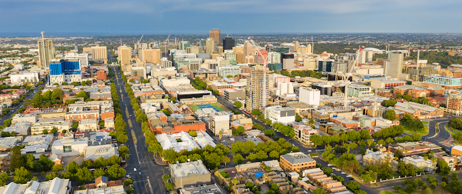 Adelaide aerial view XL