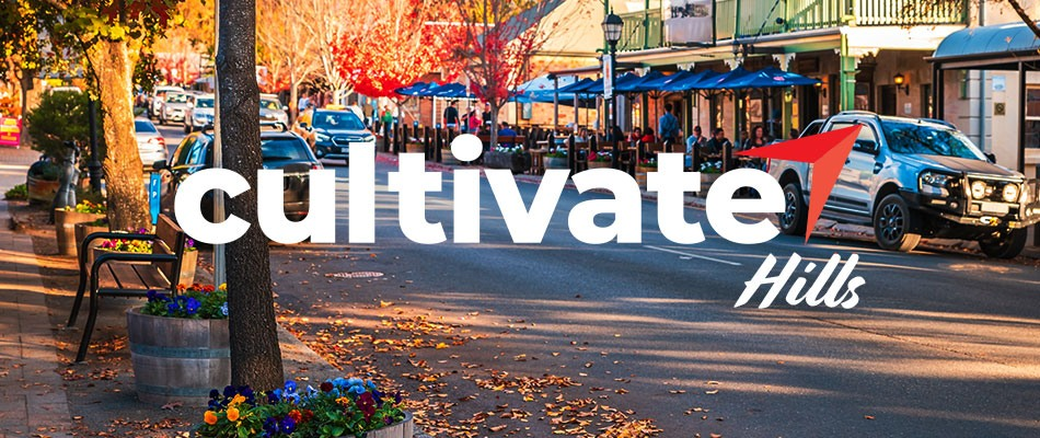 Cultivate hills graphic